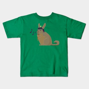 Viscacha music (purple and green) Kids T-Shirt